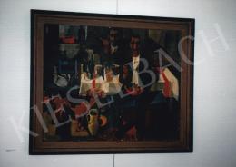 Aba-Novák Vilmos - Vak muzsikusok, 1932, 92,5 x 112 cm, olaj, fa, Jelezve jobbra lent: Aba-Novák 32, Fotó: Kieselbach Tamás